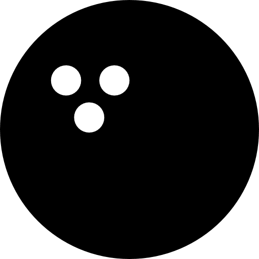 Bowling ball sport bowling sports icon