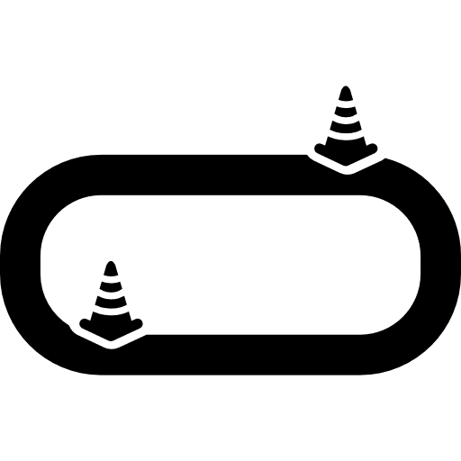 Sportive circuit to test vehicles sportive sports sport icon