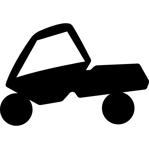 Adventure sport on a car sport transport multisports icon