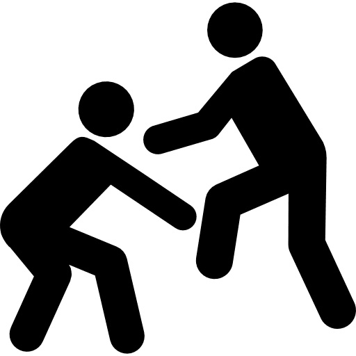 Pentathlon individual silhouettes couple sportive individual sports pentathlon icon