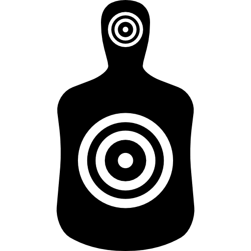 Shooting target shoots shoot shooting icon