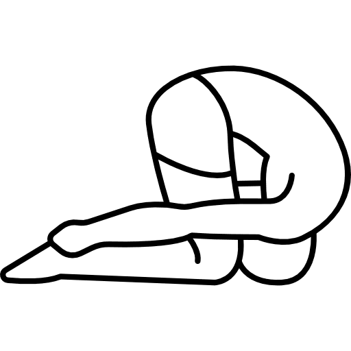 Man on his knees with head on floor relax yoga relaxing icon Man on his knees with head on floor relax yoga relaxing icon