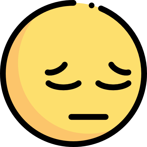Sad feelings emoji sad icon
