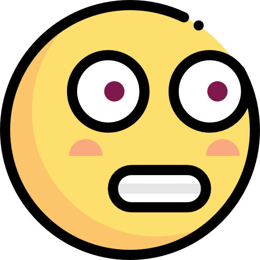 Shocked emoji emoticons feelings icon