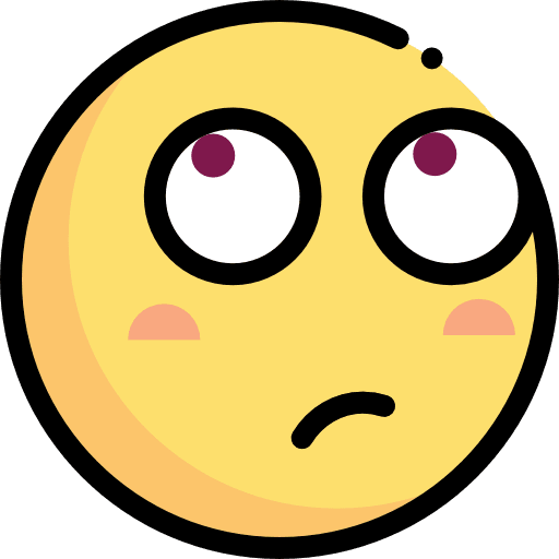 Thinking thinking feelings emoticons icon