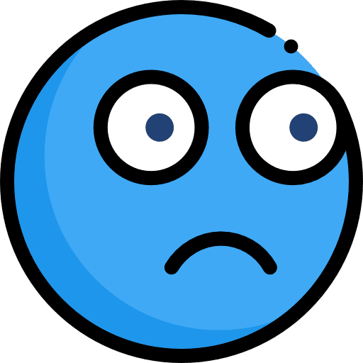 Scared feelings emoticons emoji icon