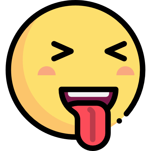 Tongue tongue feelings emoji icon