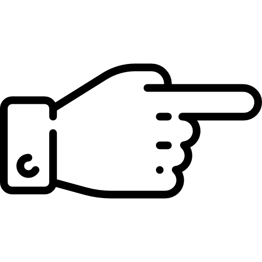 Decree hand gesture fingers gestures icon