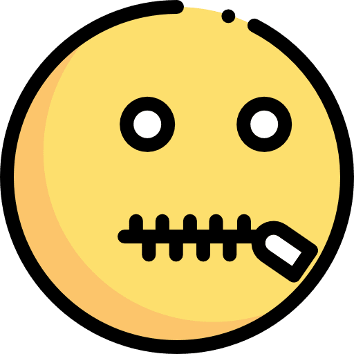 Secret secret emoticons emoji icon