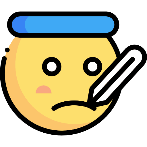 Sick emoticons feelings sick icon