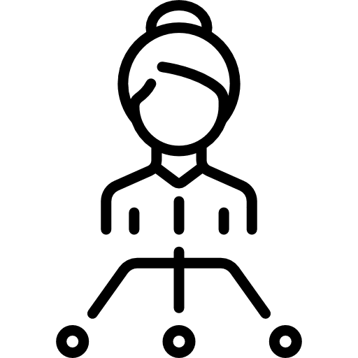 Boss woman avatar user icon