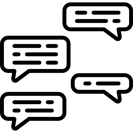 Chat communications conversation chat icon