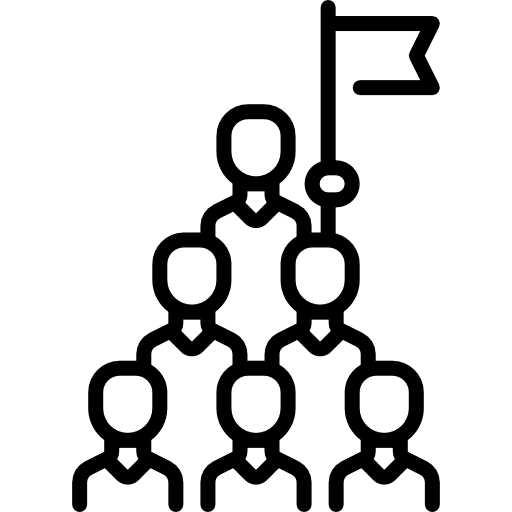 Team seo and web user group icon