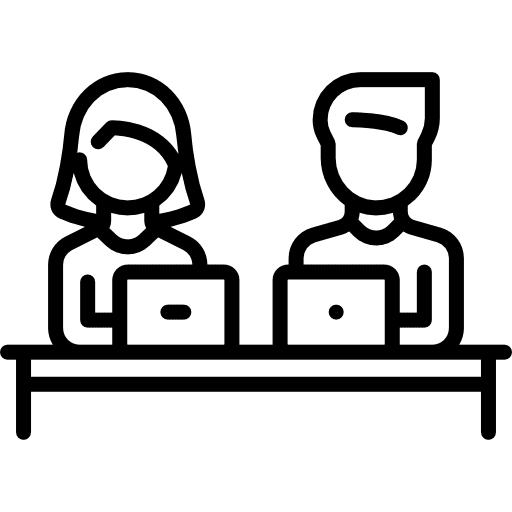 Teamwork office business and finance teamwork icon