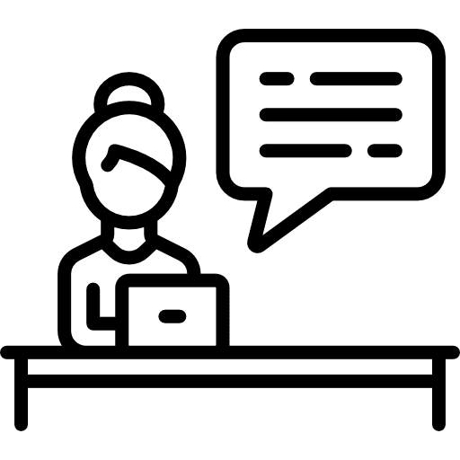 Interview human resources interview business icon