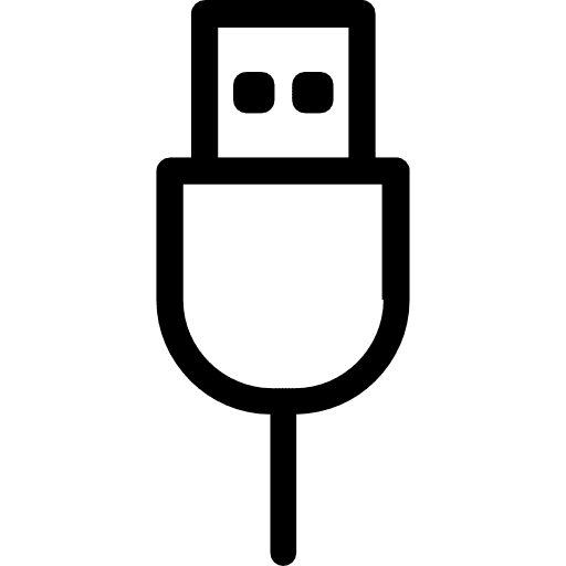 Cable electronics technology cable icon