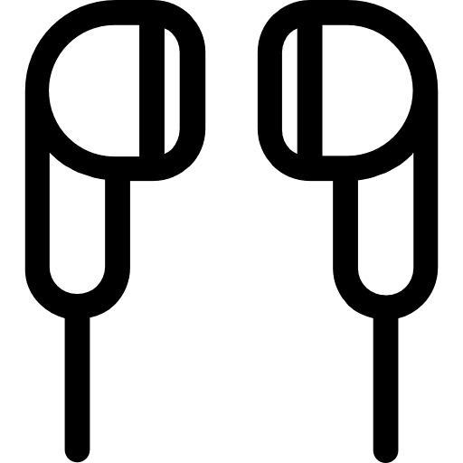 Earphones earphones headphones sound icon Earphones earphones headphones sound icon