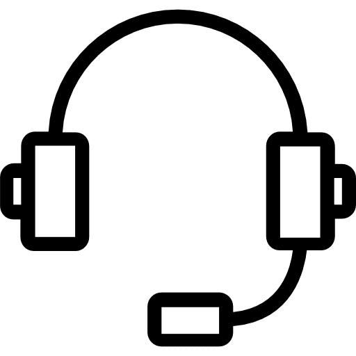 Headphones headphones microphone telemarketer icon Headphones headphones microphone telemarketer icon