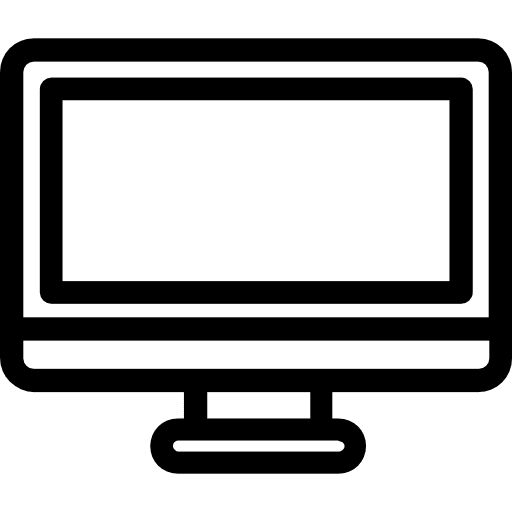 Pc electronics computer pc screen icon