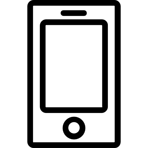 Smartphone cellphone mobile phone technology icon