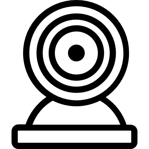 Webcam computer videocam communications icon Webcam computer videocam communications icon