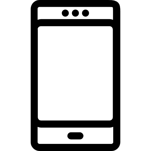 Smartphone phone call technology telephone icon Smartphone phone call technology telephone icon