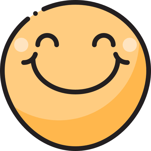 Smiling face expressions face smiling face icon