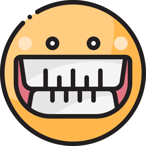 Grinning unhappy face feelings icon Grinning unhappy face feelings icon