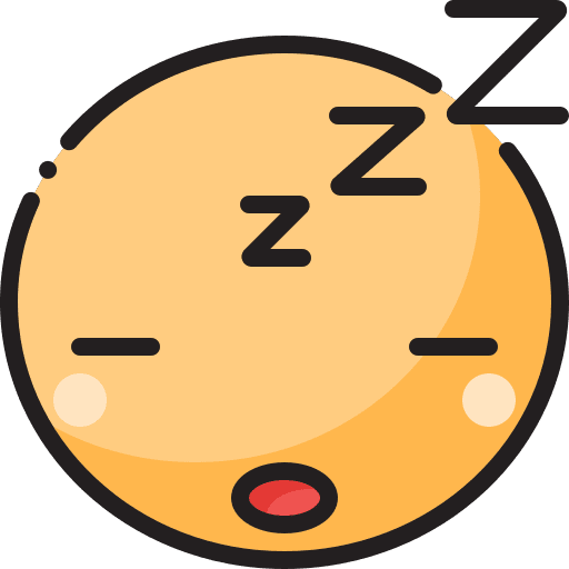 Sleeping feelings sleeping emoji icon Sleeping feelings sleeping emoji icon
