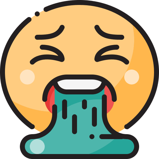 Vomiting feelings emoticons unhappy icon Vomiting feelings emoticons unhappy icon