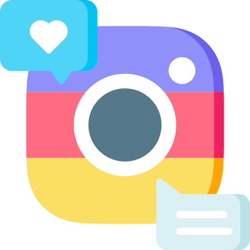 Instagram social network instagram ins icon