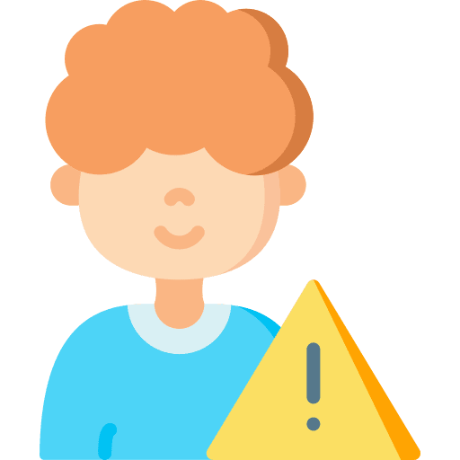 Kid people social media user icon Kid people social media user icon