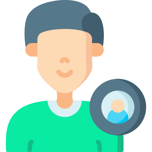 Avatar user people social media icon Avatar user people social media icon