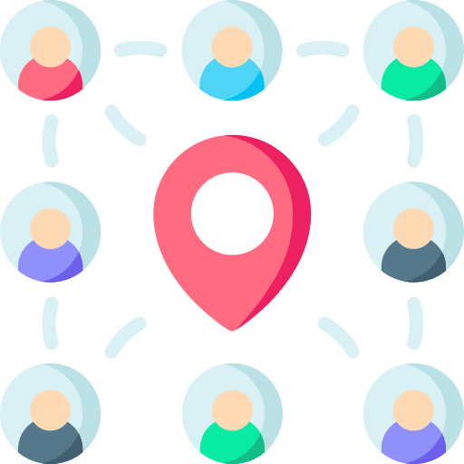 Social network electronics technology application icon Social network electronics technology application icon