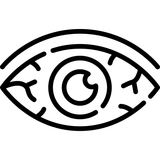 Conjuctivitis eye infection sickness icon Conjuctivitis eye infection sickness icon