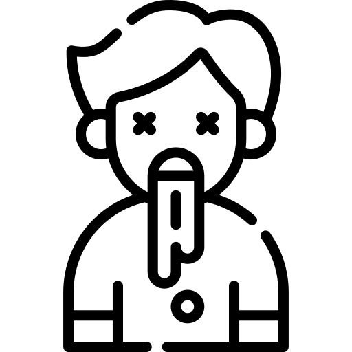 Vomiting illness avatar vomiting icon Vomiting illness avatar vomiting icon