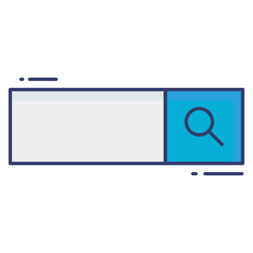 Search bar search bar interface magnifying glass icon