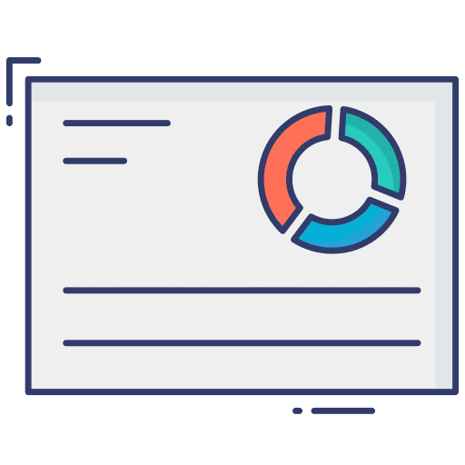 Presentation presentation strategy diagram icon