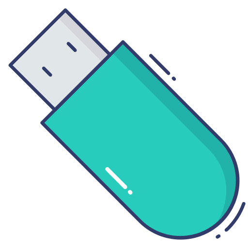 Usb flash drive electronics usb flash drive technology icon