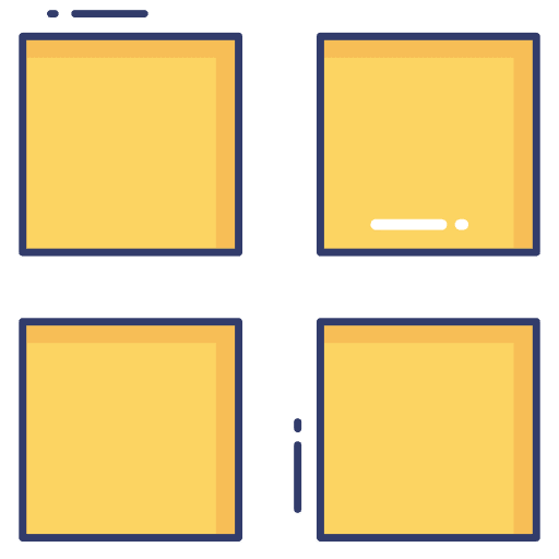 Apps menu apps layout icon