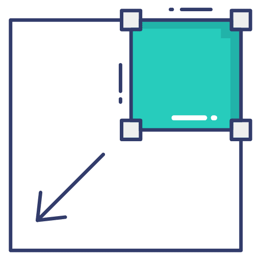 Resize maximize resize scalable icon