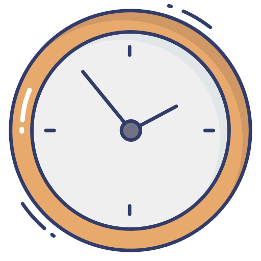 Clock hour watch clock icon