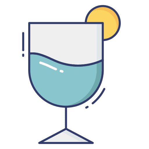 Drink beverage drink glass icon