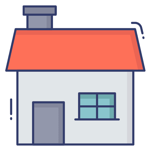 Home real estate property house icon