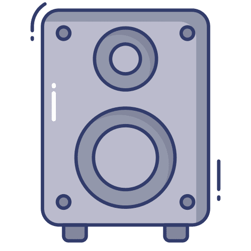 Subwoofer loudspeaker subwoofer sound icon