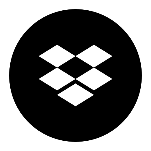 Dropbox logo icon social network icon