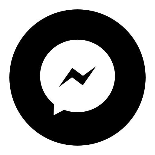 Messenger social network messenger chat box icon