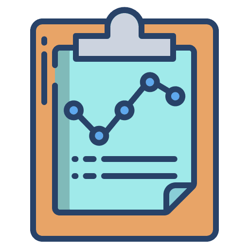 Notepad notepad business and finance exam icon