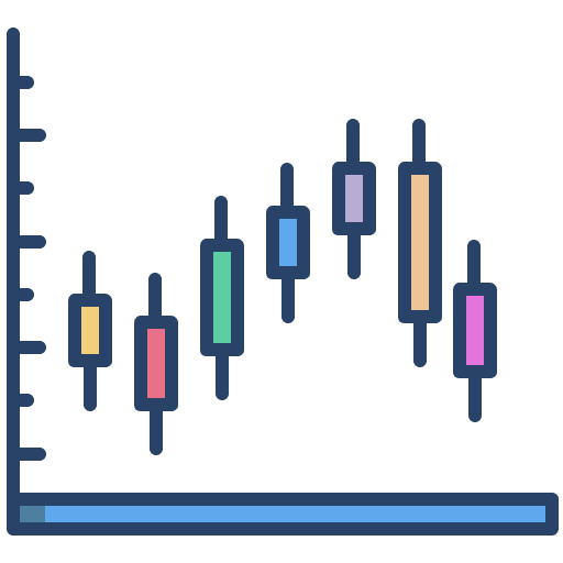 Plot computer box visualize icon