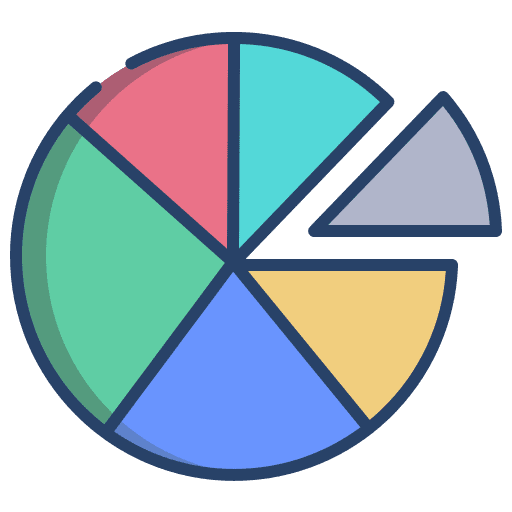 Pie chart pie chart financial business and finance icon